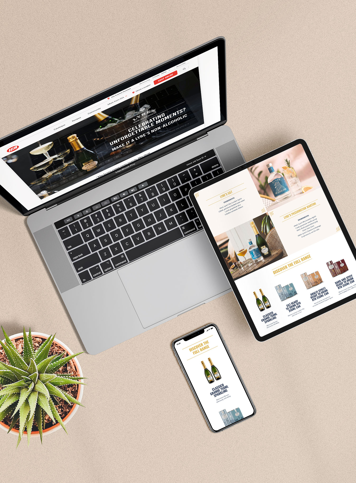 IGA WordPress Landing Pages